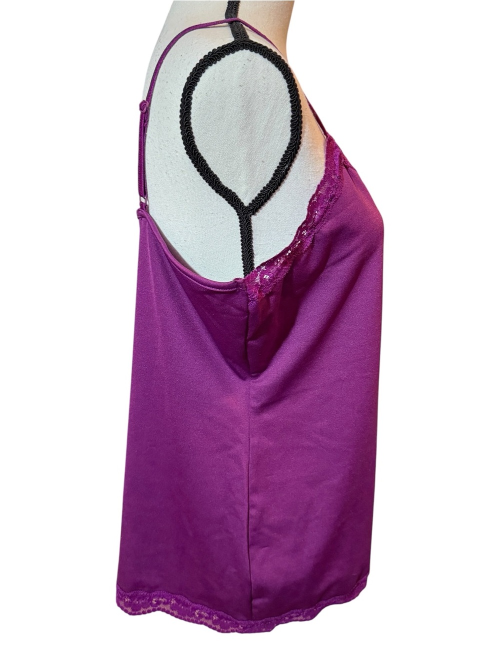 Fashion Bug Plum Stretch Camisole Tank Top, size XL, NWOT - Picture 2 of 9